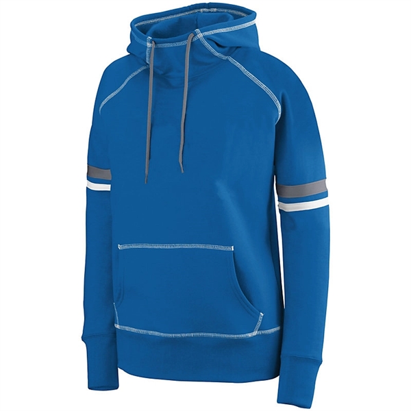 The Ladies' Spry Hoodie is made from a 9-ounce blend of... from ASI 37461 Augusta Sportswear