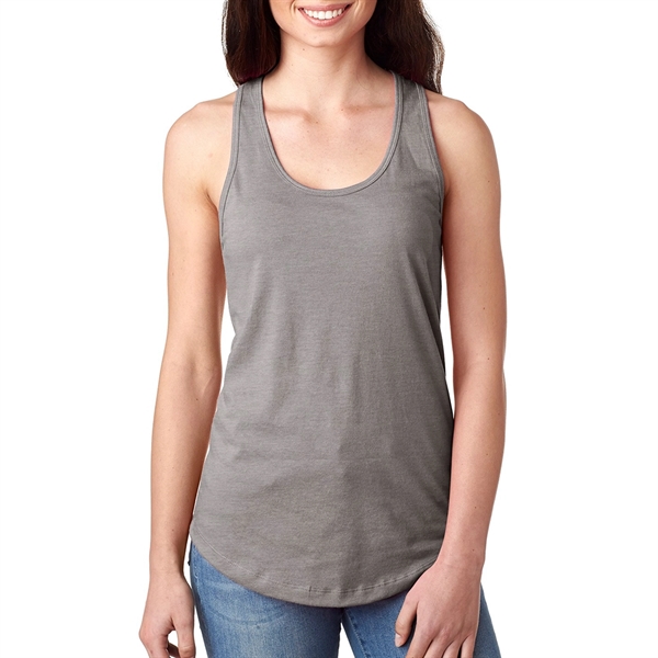 Women's racerback tank top made of cotton and polyester with self-fabric... from ASI 39552 BEL Promo