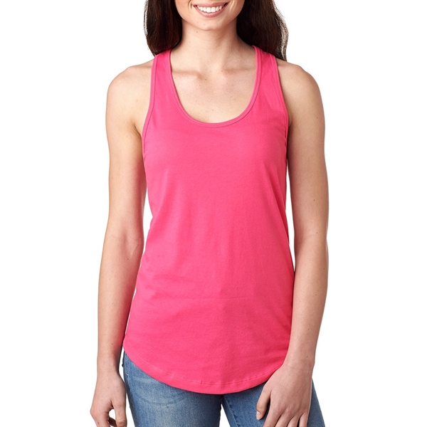 Women's racerback tank top made of cotton and polyester with self-fabric... from ASI 39552 BEL Promo
