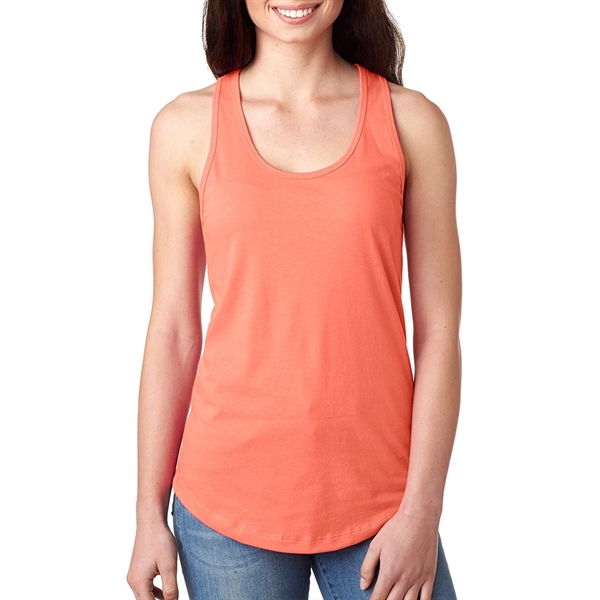 Women's racerback tank top made of cotton and polyester with self-fabric... from ASI 39552 BEL Promo