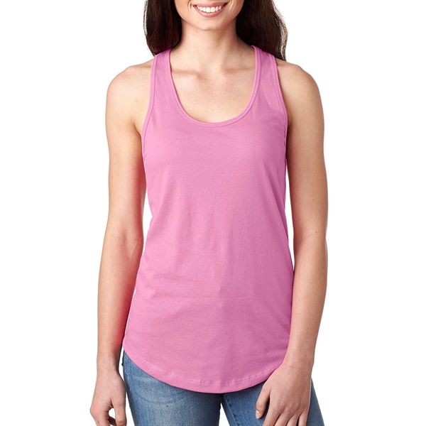 Women's racerback tank top made of cotton and polyester with self-fabric... from ASI 39552 BEL Promo