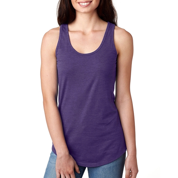 Women's racerback tank top made of cotton and polyester with self-fabric... from ASI 39552 BEL Promo