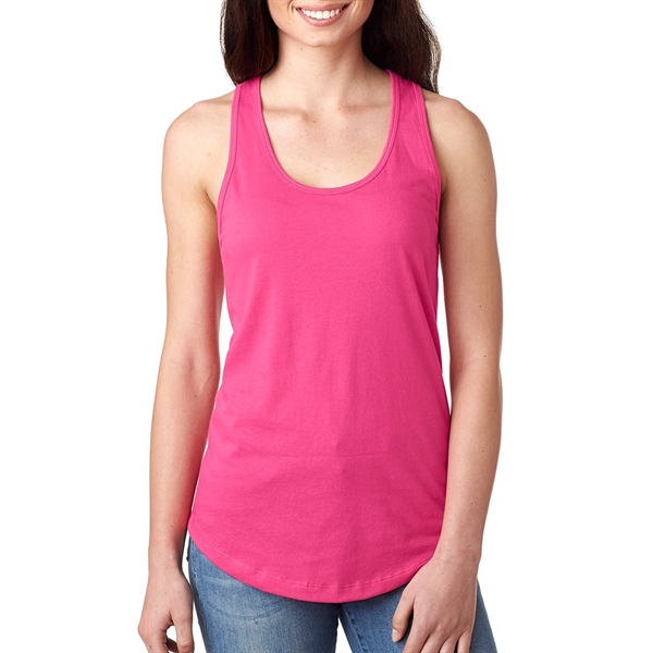 Women's racerback tank top made of cotton and polyester with self-fabric... from ASI 39552 BEL Promo