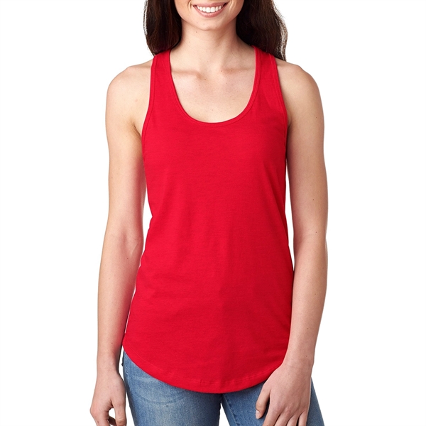 Women's racerback tank top made of cotton and polyester with self-fabric... from ASI 39552 BEL Promo