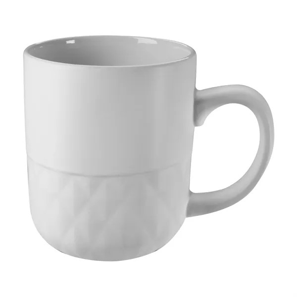 Ceramic Coffee Mug with Facet Texture - 16 oz.... from ASI 40480 Koozie Group
