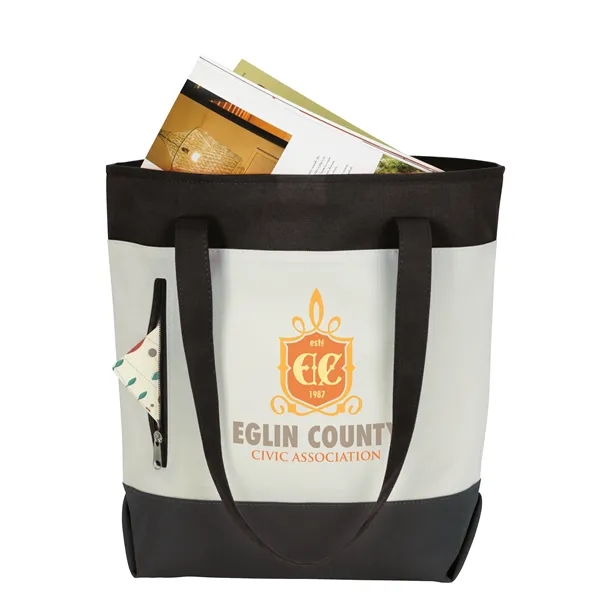 Color Zip Tote... from ASI 40480 Koozie Group / Norwood
