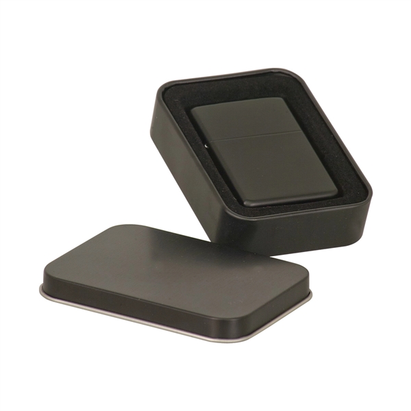 1 1/2" x 2 1/4" x 3/4" matte black lighter made... from ASI 74601 Calico