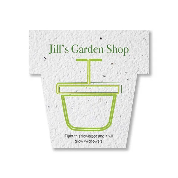 Printed seed paper shape.... from ASI 40646 Bloomin Promotions / Bloomin' Promotions™