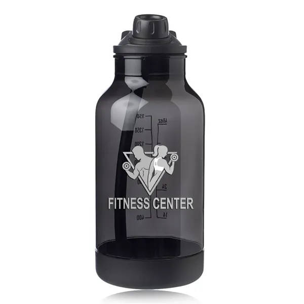 64 oz. plastic sports bottle with a silicone straw, capacity markings,... from ASI 39552 BEL Promo