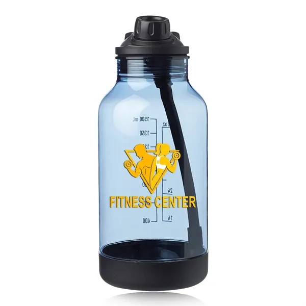 64 oz. plastic sports bottle with a silicone straw, capacity markings,... from ASI 39552 BEL Promo