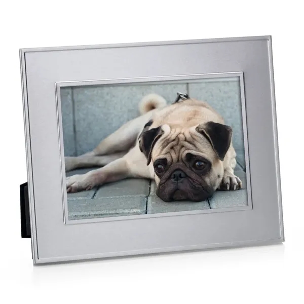 Dorrien Frame - Brushed Aluminum available in two sizes.... from ASI 84592 St Regis Group