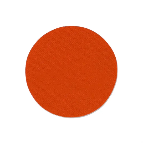 4 inch round shaped coaster made of polyurethane foam with imprint... from ASI 37218 Athena Promo (tm)