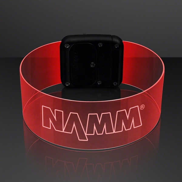 Cosmic LED Neon Bracelets; Laser Engraved Pricing... from ASI 34194 ALightPromos