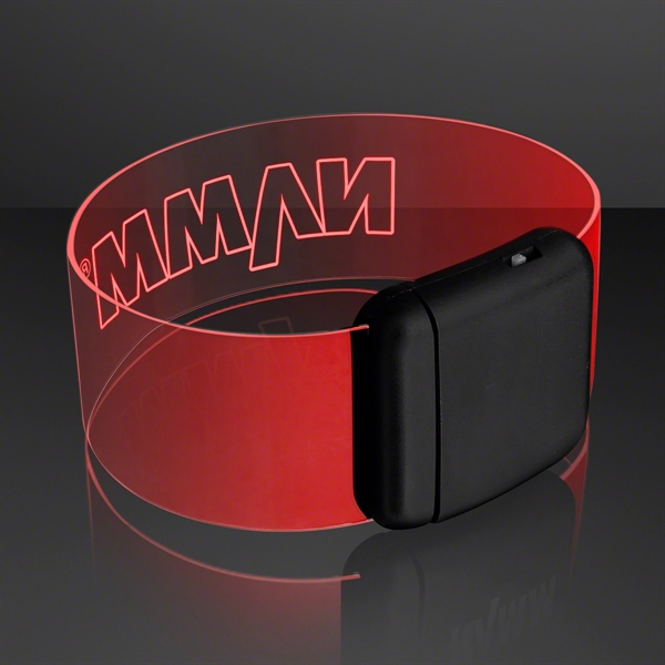 Cosmic LED Neon Bracelets; Laser Engraved Pricing... from ASI 34194 ALightPromos