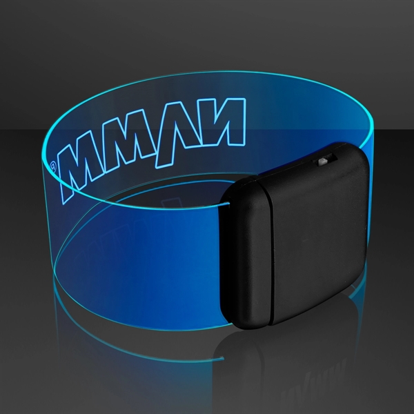 Cosmic LED Neon Bracelets; Laser Engraved Pricing... from ASI 34194 ALightPromos