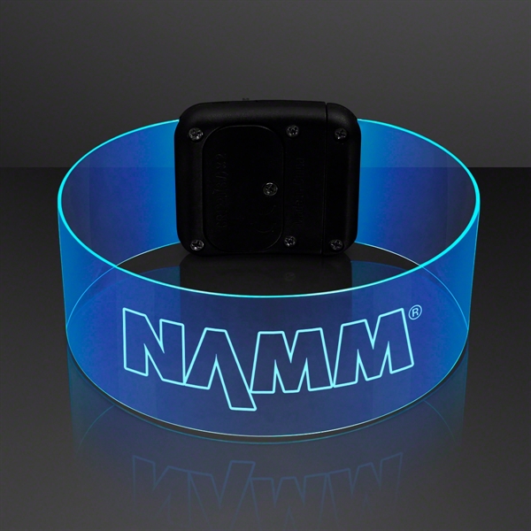Cosmic LED Neon Bracelets; Laser Engraved Pricing... from ASI 34194 ALightPromos