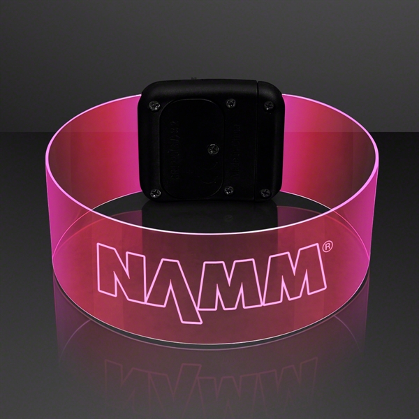 Cosmic LED Neon Bracelets; Laser Engraved Pricing... from ASI 34194 ALightPromos