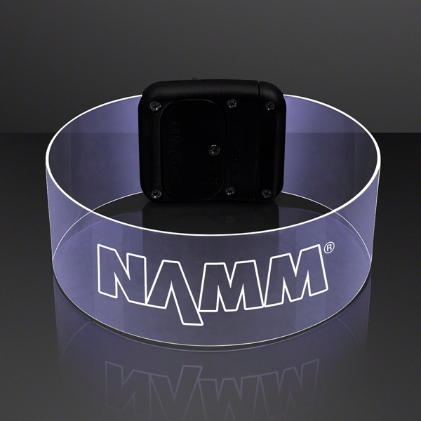 Cosmic LED Neon Bracelets; Laser Engraved Pricing... from ASI 34194 ALightPromos
