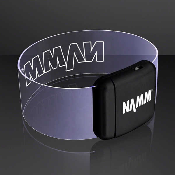 Cosmic LED Neon Bracelets; Laser Engraved Pricing... from ASI 34194 ALightPromos