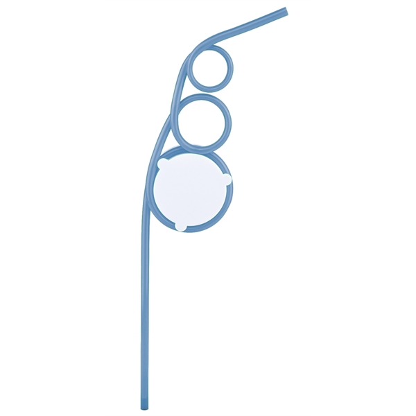 Drinking Straw. Curled into little circles, creating a perfect frame to... from ASI 79840 The Proinnovative Line / Proinnovative Line