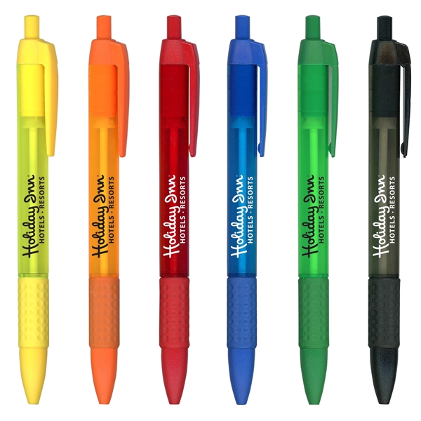 Retractable top action pen, black ink medium point.... from ASI 83770 Royal Industries / The Royal Line