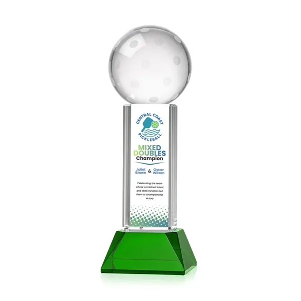 Pickleball VividPrint™ Award on Stowe Base - Green... from ASI 84592 St Regis Group / St Regis