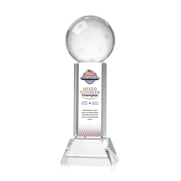 Pickleball VividPrint™ Award on Stowe Base - Clear... from ASI 84592 St Regis Group / St Regis