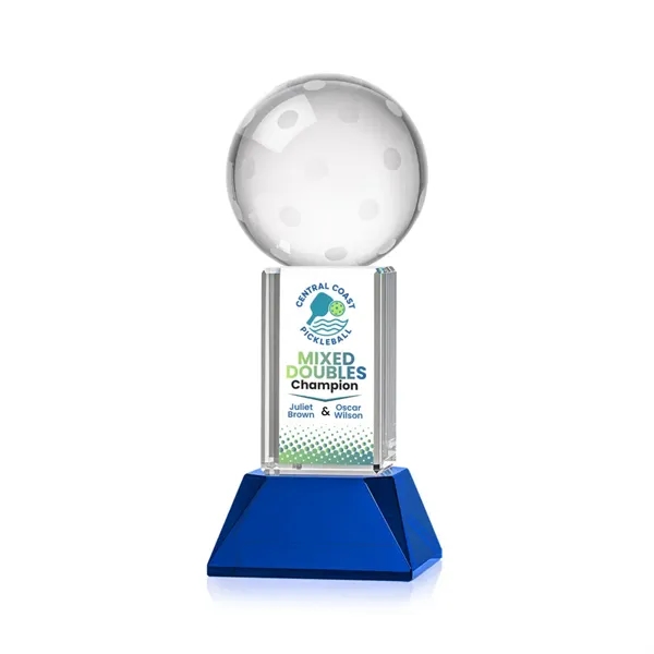 Pickleball VividPrint™ Award on Stowe Base - Blue... from ASI 84592 St Regis Group / St Regis