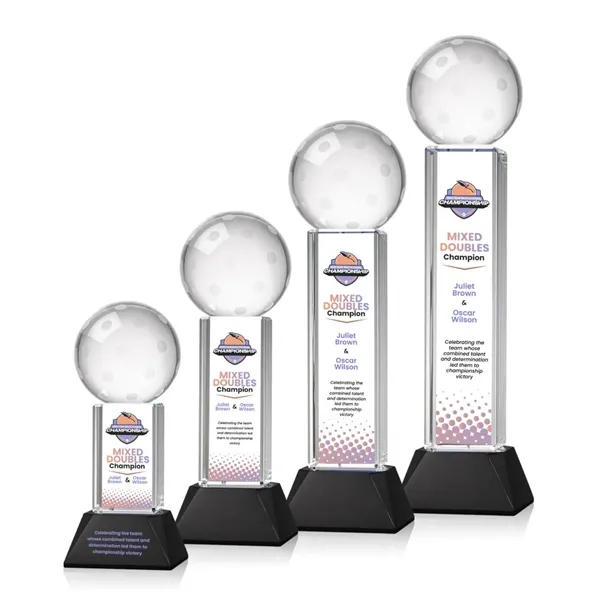 Pickleball VividPrint™ Award on Stowe Base - Black... from ASI 84592 St Regis Group / St Regis