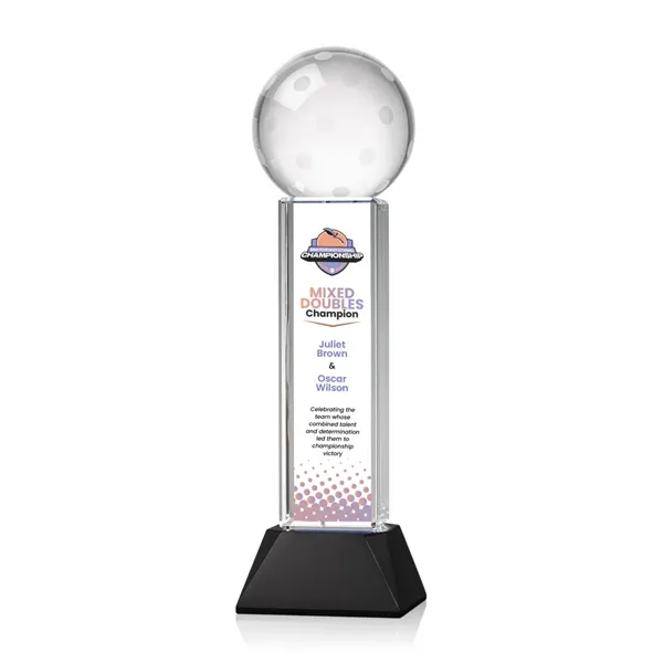 Pickleball VividPrint™ Award on Stowe Base - Black... from ASI 84592 St Regis Group / St Regis