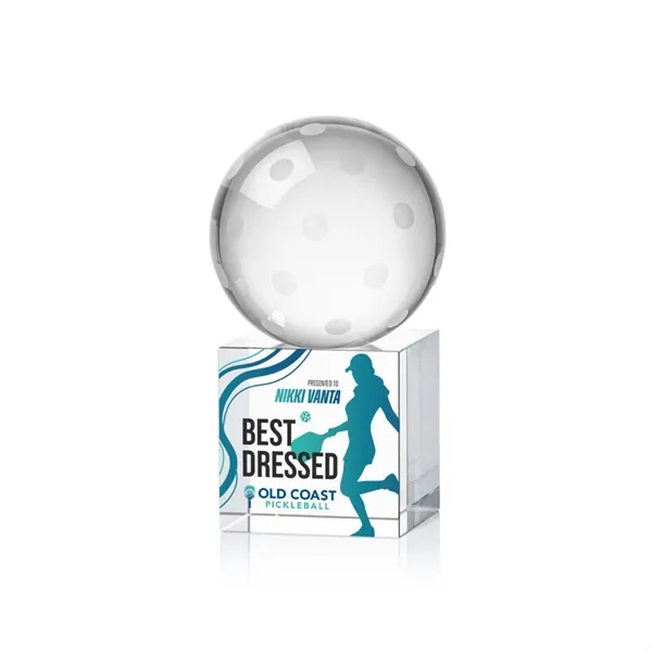 Pickleball VividPrint™ Award on Granby Base - Clear... from ASI 84592 St Regis Group / St Regis