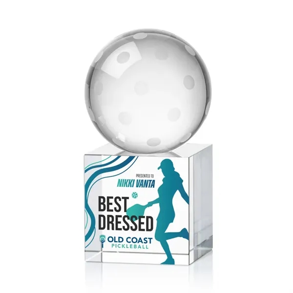 Pickleball VividPrint™ Award on Granby Base - Clear... from ASI 84592 St Regis Group / St Regis
