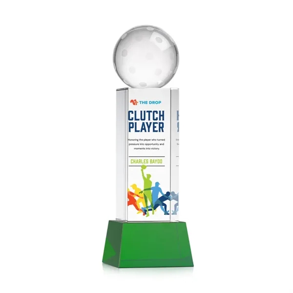 Pickleball VividPrint™ Award on Belcroft Base - Green... from ASI 84592 St Regis Group / St Regis