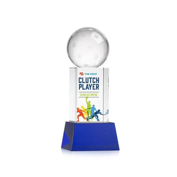 Pickleball VividPrint™ Award on Belcroft Base - Blue... from ASI 84592 St Regis Group / St Regis