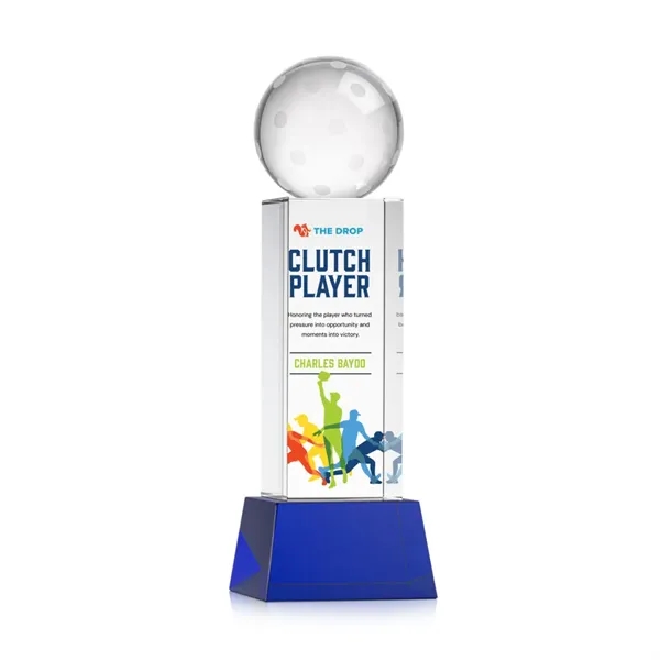 Pickleball VividPrint™ Award on Belcroft Base - Blue... from ASI 84592 St Regis Group / St Regis