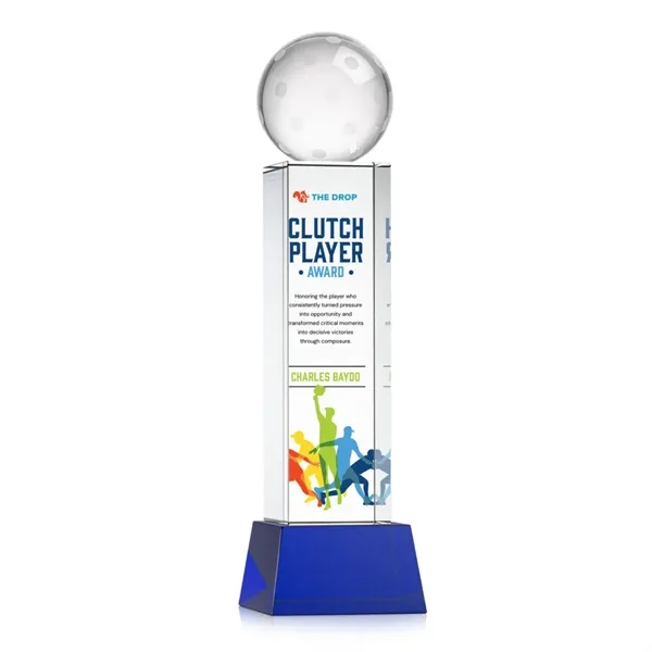 Pickleball VividPrint™ Award on Belcroft Base - Blue... from ASI 84592 St Regis Group / St Regis