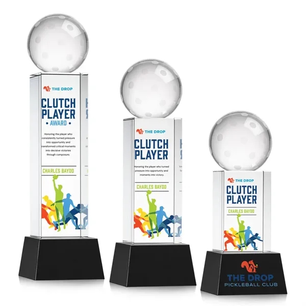 Pickleball VividPrint™ Award on Belcroft Base - Black... from ASI 84592 St Regis Group / St Regis