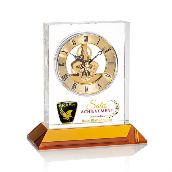 Ashland Gold VividPrint™ Clock on Entwhistle Base... from ASI 84592 St Regis Group