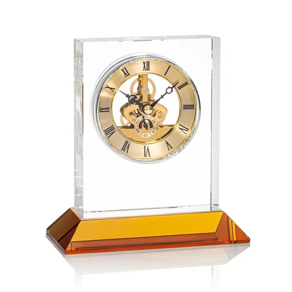 Ashland Gold VividPrint™ Clock on Entwhistle Base... from ASI 84592 St Regis Group