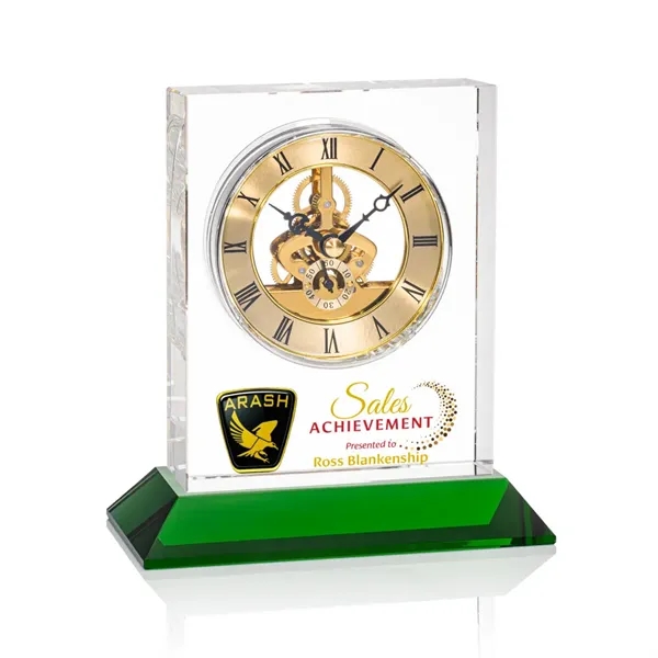 Ashland Gold VividPrint™ Clock on Entwhistle Base... from ASI 84592 St Regis Group