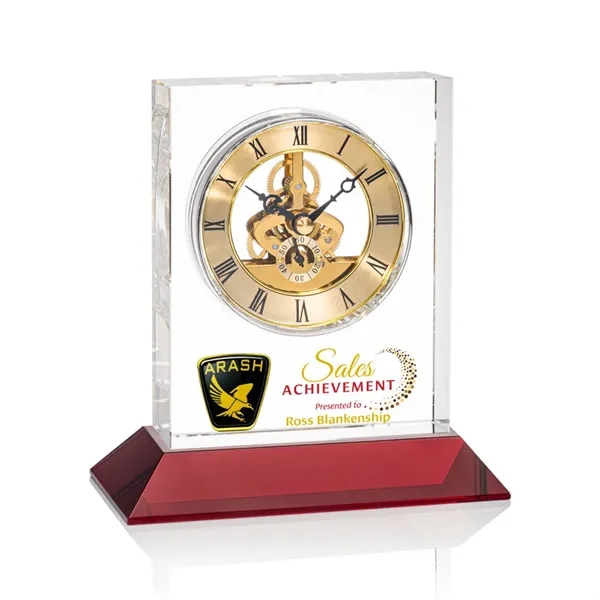 Ashland Gold VividPrint™ Clock on Entwhistle Base... from ASI 84592 St Regis Group