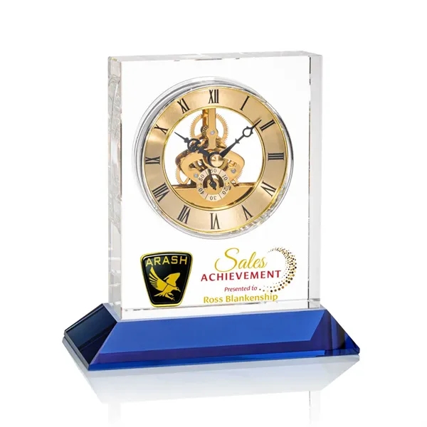 Ashland Gold VividPrint™ Clock on Entwhistle Base... from ASI 84592 St Regis Group