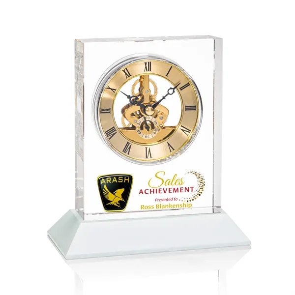 Ashland Gold VividPrint™ Clock on Entwhistle Base... from ASI 84592 St Regis Group
