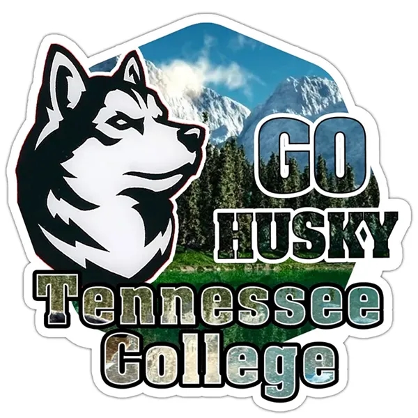 6 mil. matte vinyl stickers in assorted sizes.... from ASI 62660 Innovation Line