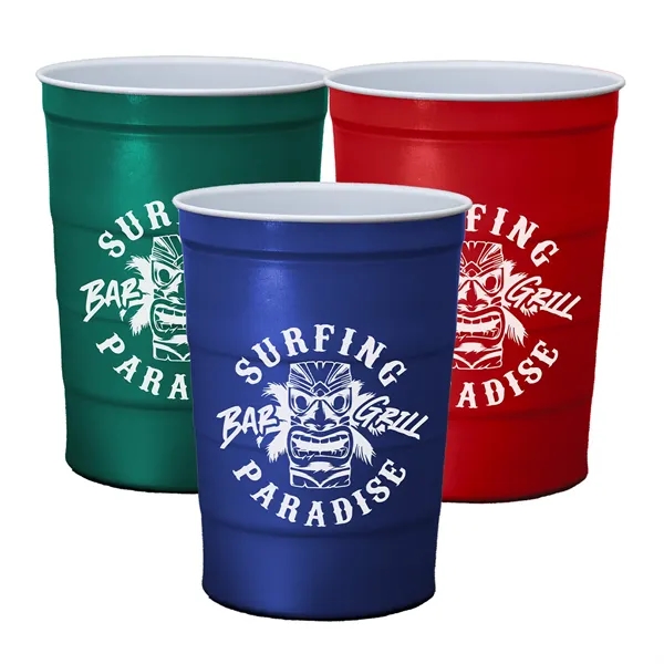 Reusable chill cup made of steel with PET lining of 16... from ASI 37218 Athena Promo (tm)
