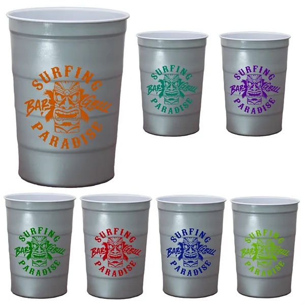 Reusable chill cup made of steel with PET lining of 16... from ASI 37218 Athena Promo (tm)