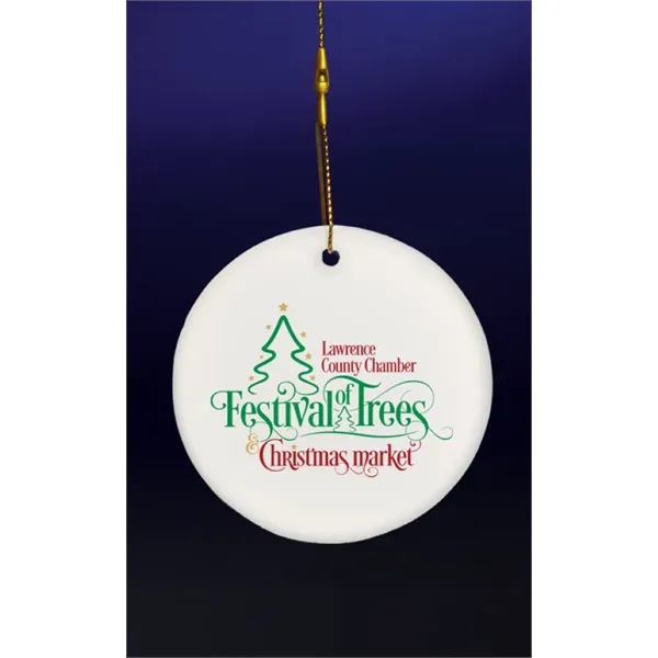 These ceramic ornaments feature a strong and durable surface to promote... from ASI 71920 Moderne Glass Company Inc