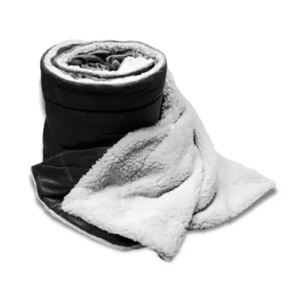 This micro-mink sherpa blanket is so soft and warm you won't... from ASI 38120 Ball Pro / Diversified Quality Kitchenware / Branded Apparel Designs