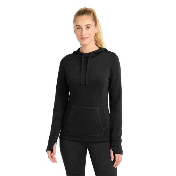 Sport-Tek Ladies PosiCharge Tri-Blend Wicking Fleece Hood.... from ASI 84863 SanMar