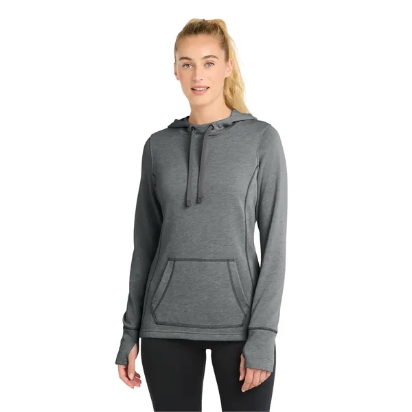 Sport-Tek Ladies PosiCharge Tri-Blend Wicking Fleece Hood.... from ASI 84863 SanMar